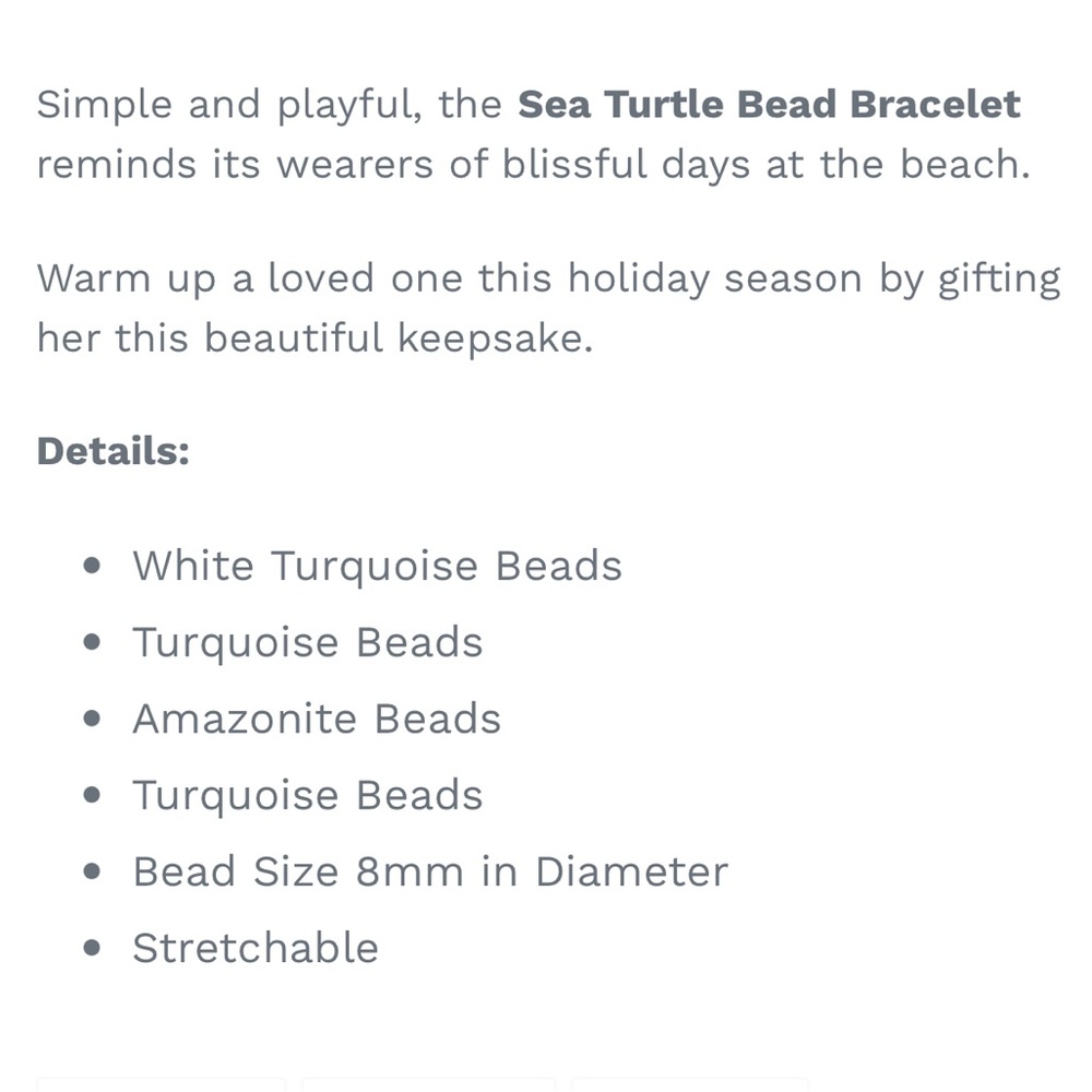 🔴 CLEARANCE🔖 NWT 🏝️ HEAVYWEIGHT 8mm TIGERS EYE SEA TURTLE BEADS STRETCH BRACELET - Picture 5 of 5